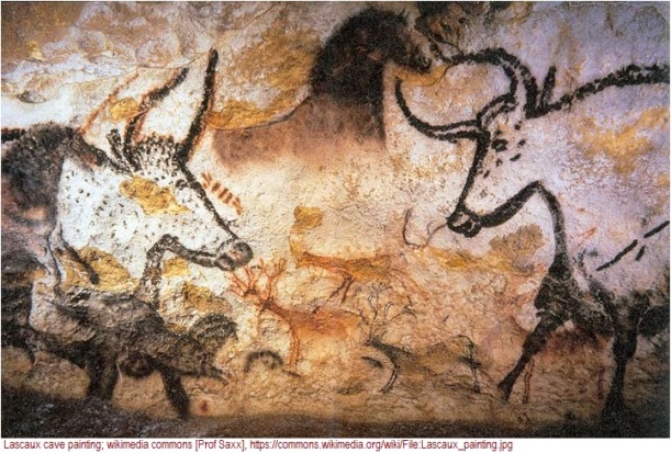 cave painting at Lascaux, France